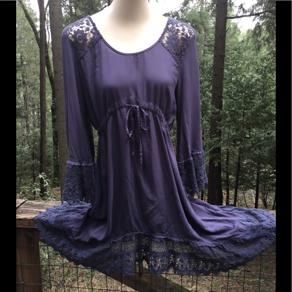 mollo rello Tops - Mollo  Rello  festival laced tunic top